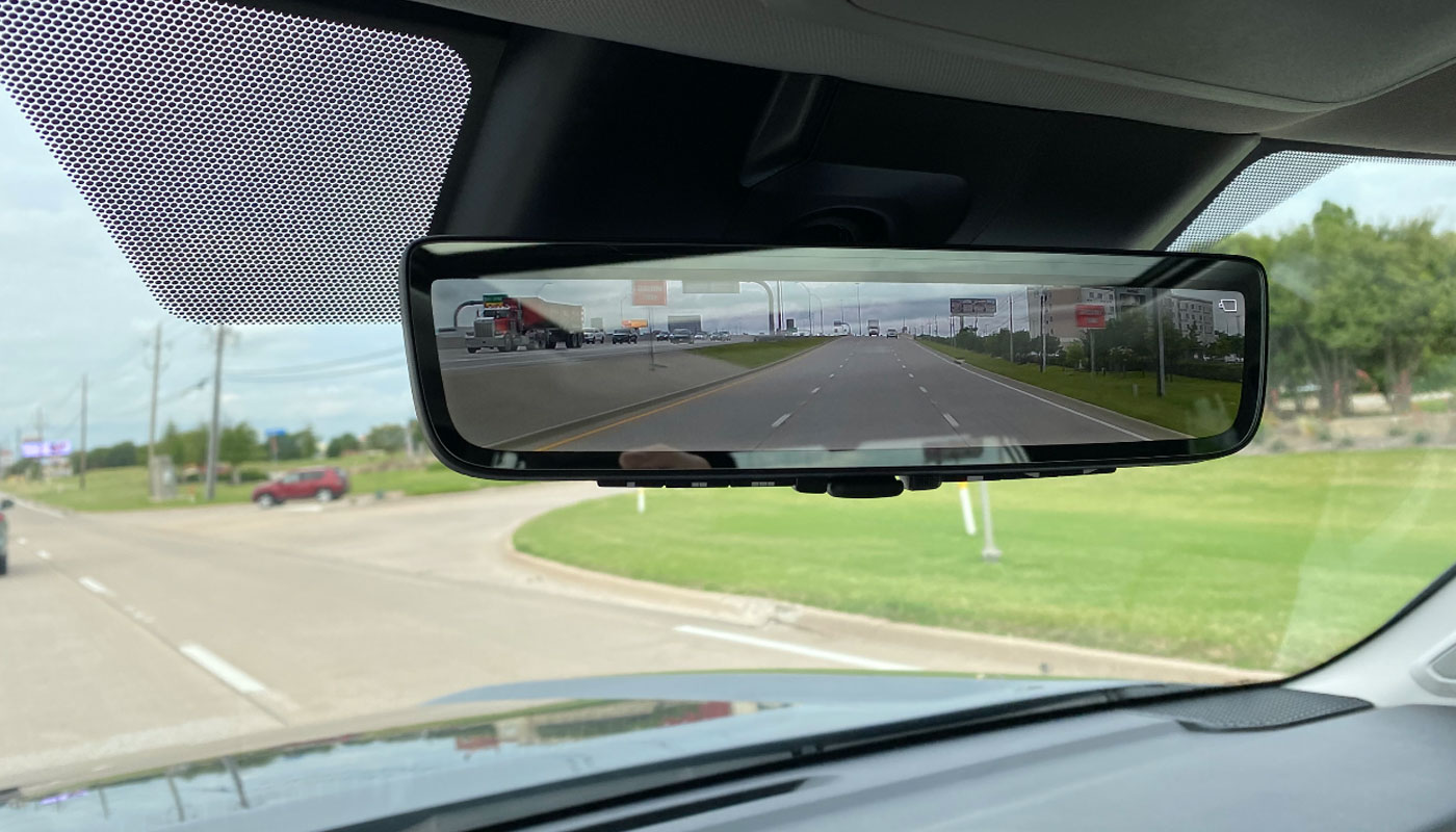Digital rearview mirror