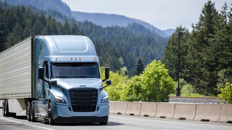 Freightliner Cascadia semi truck