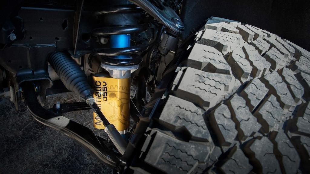 GMC Sierra 1500 AT4X AEV Edition Suspension