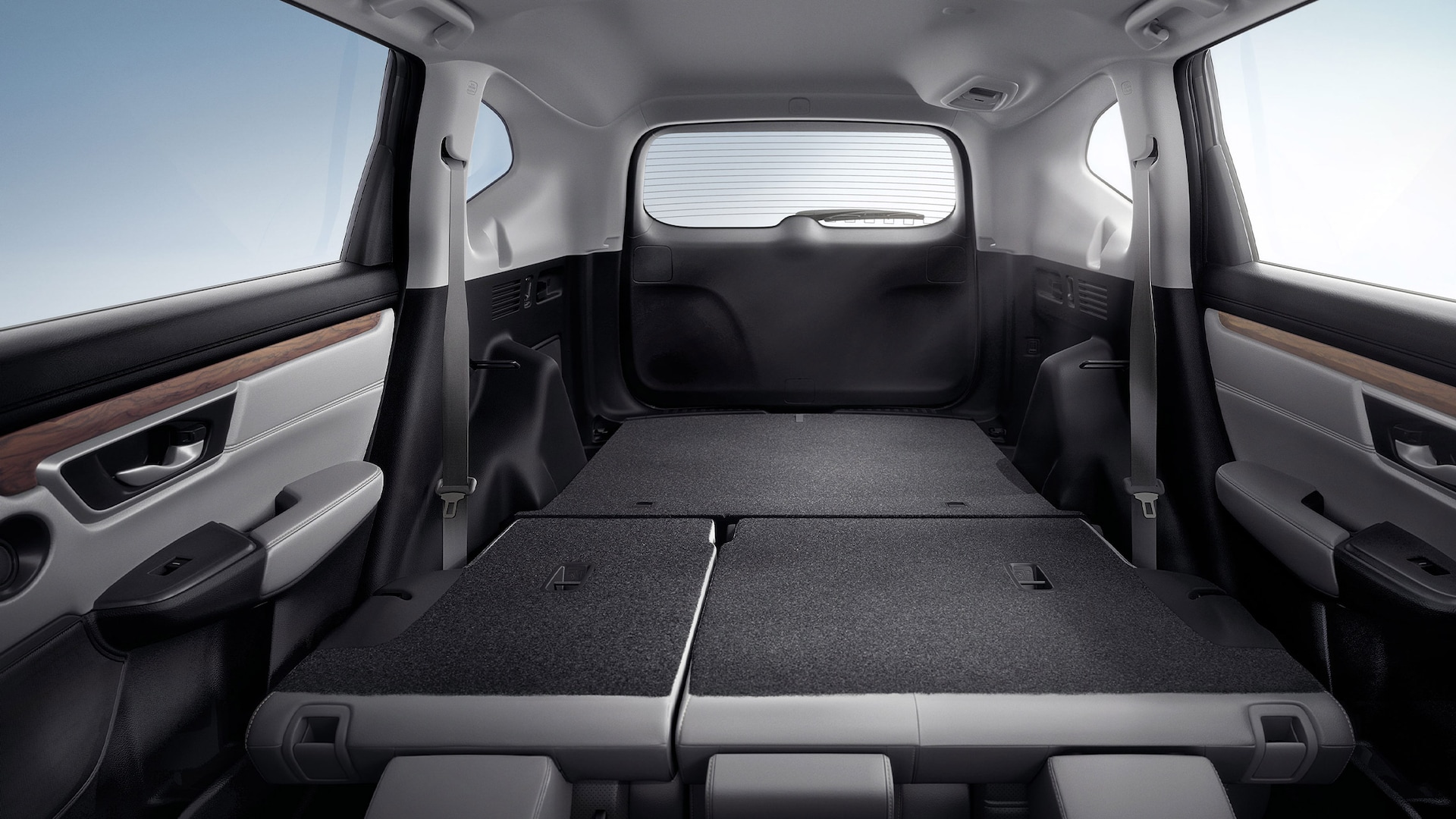 Honda CR V EX L rear seats