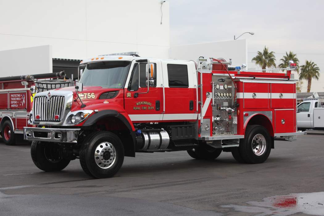 International 7400 Fire and Rescue Truck