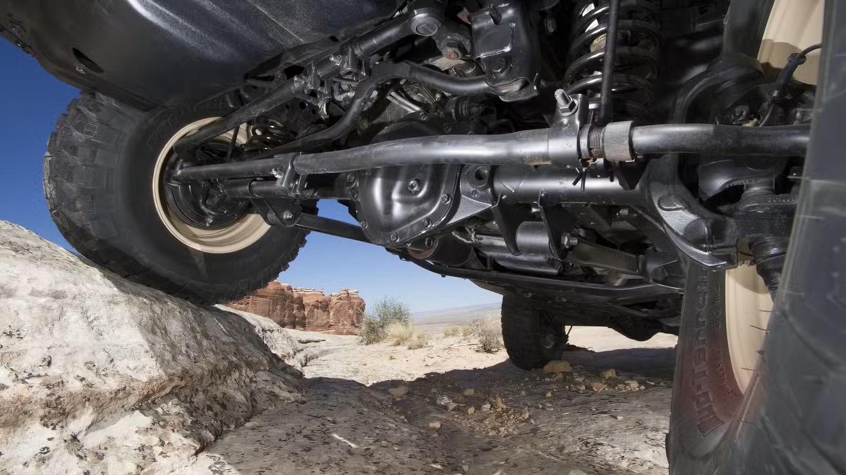 Jeep Wrangler Rubicon Solid Axle Suspension