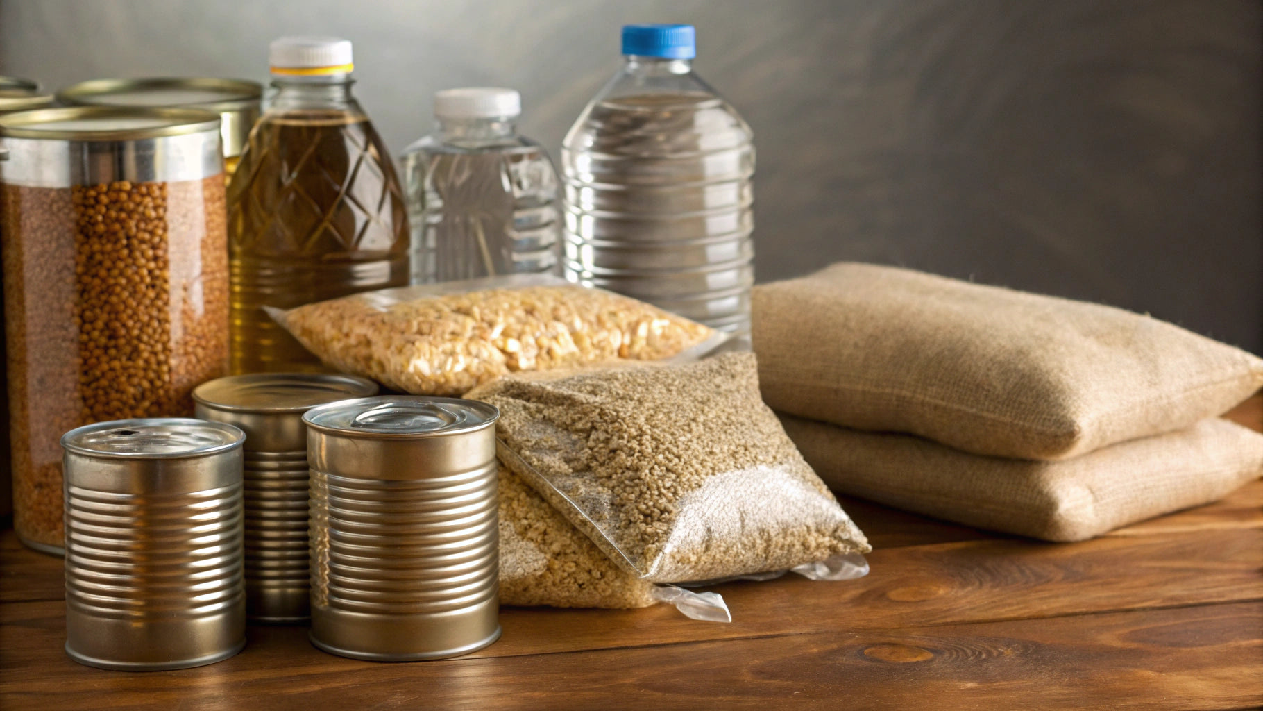 Non Perishable Foods and Bottled Water