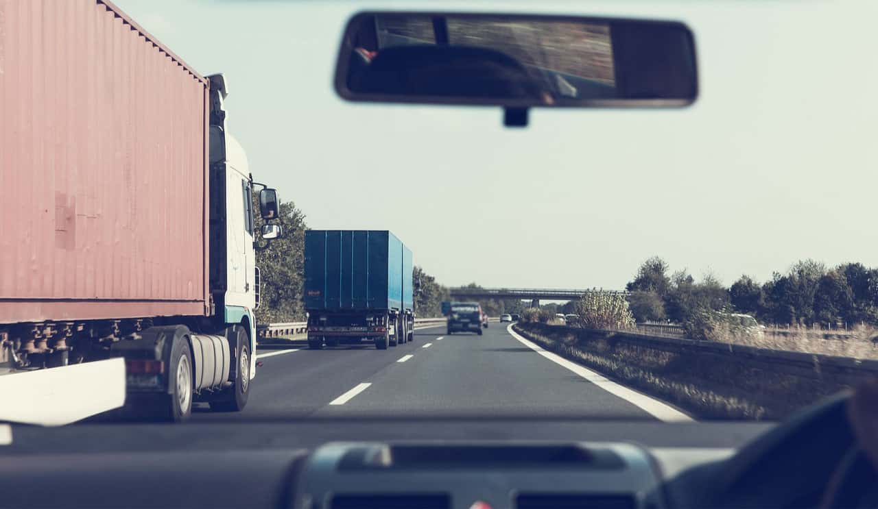 Overtaking a Semi Truck