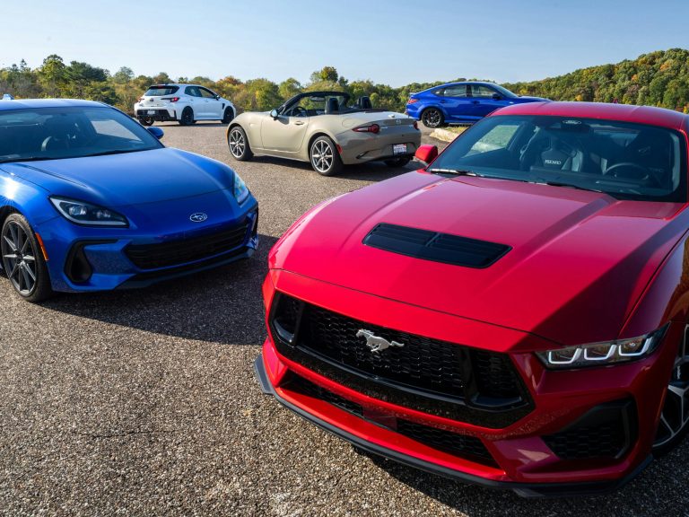 Red 2024 Ford Mustang GT Premium