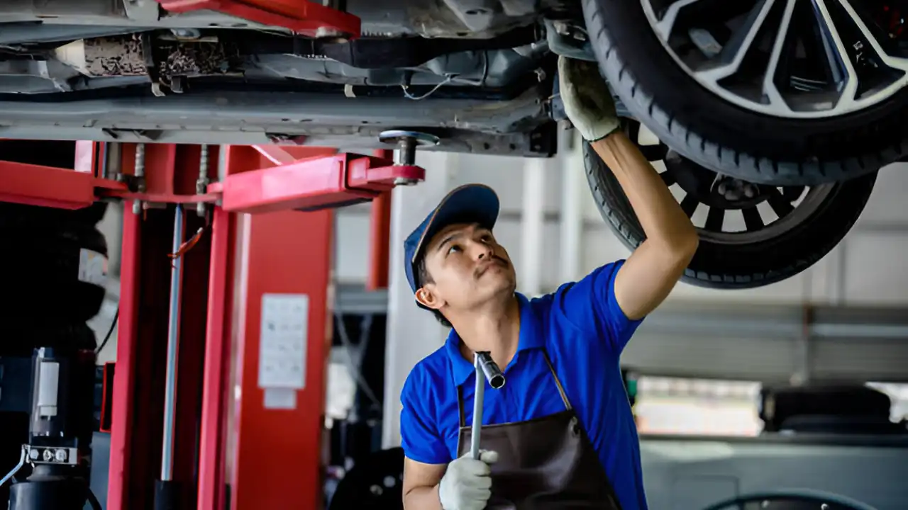 Scheduled general car maintenance