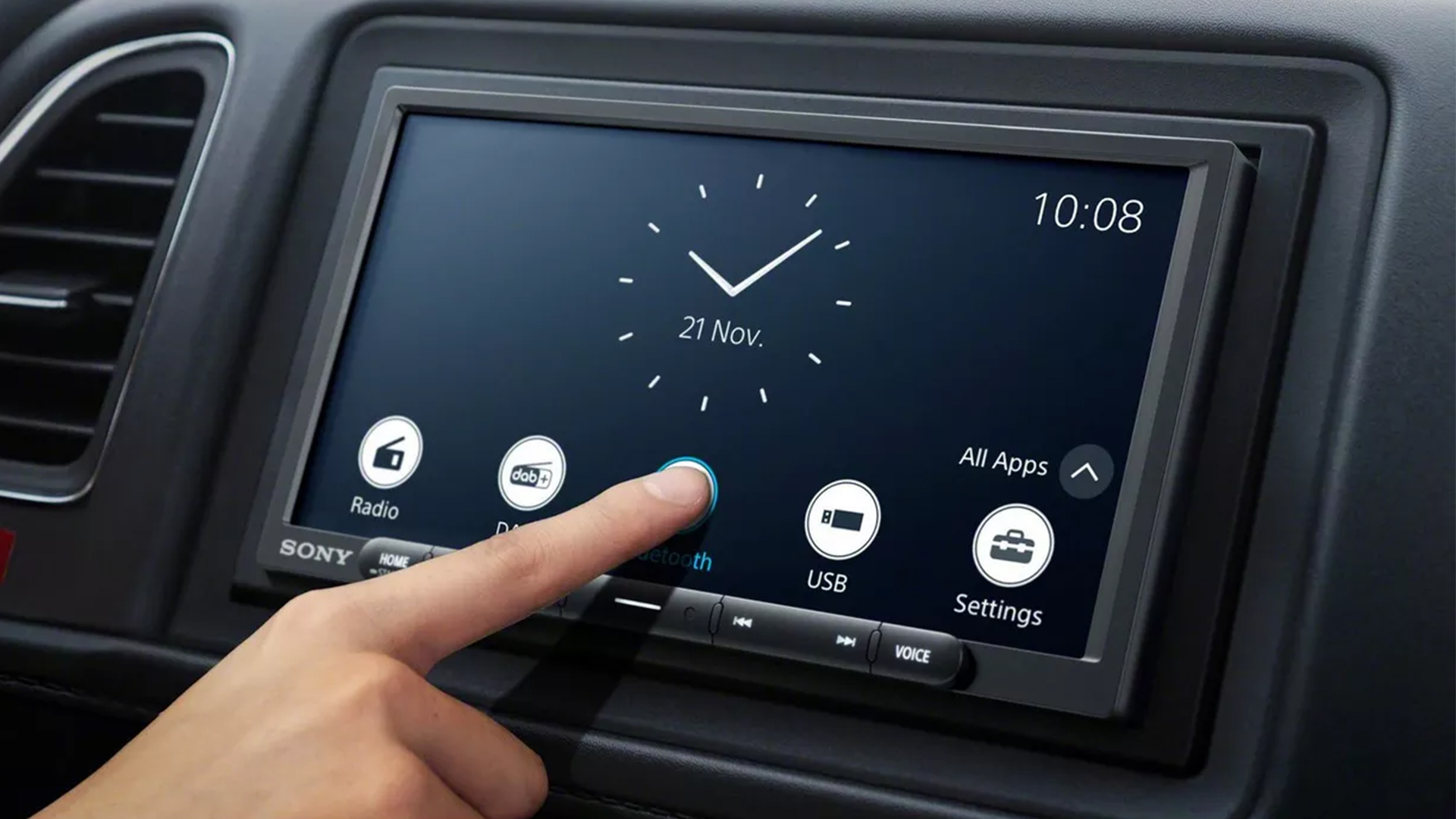 Sony XAV AX4000 car stereo receiver