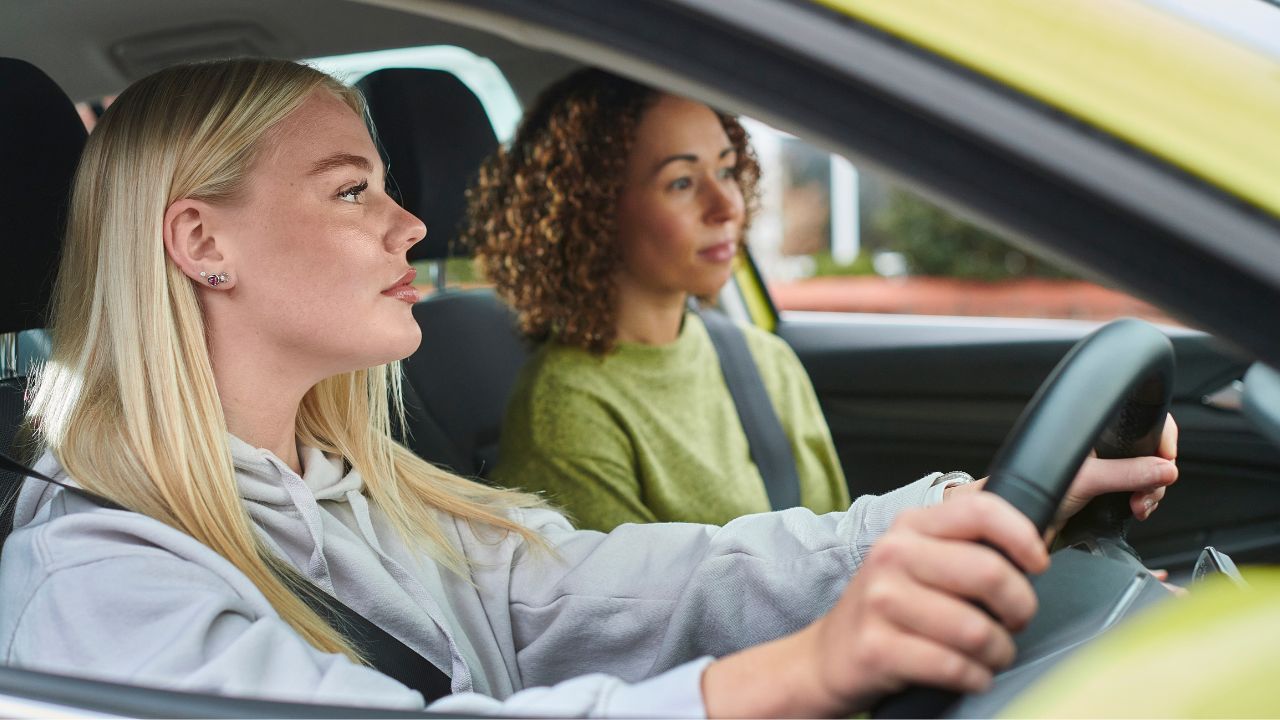 Teenagers learning to drive Teenagers learning to drive