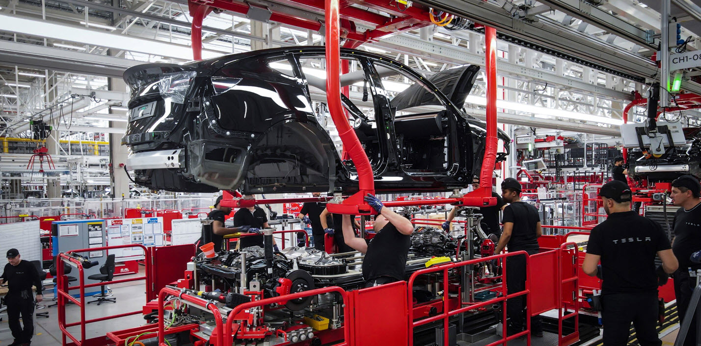 Tesla Giga Berlin Production