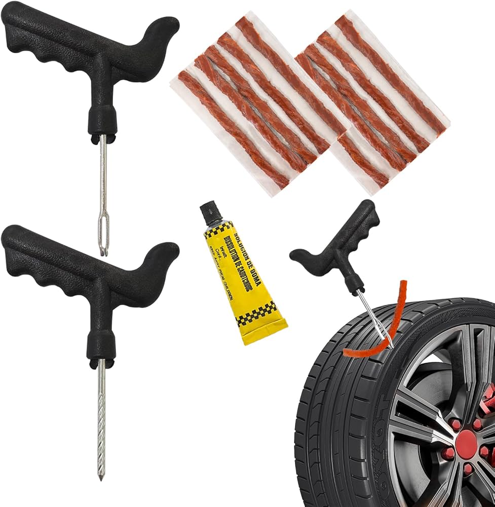 Tire Repair Kit and Portable Air Compressor Tire Repair Kit and Portable Air Compressor
