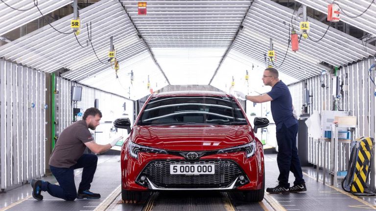Toyota manufacturing facility