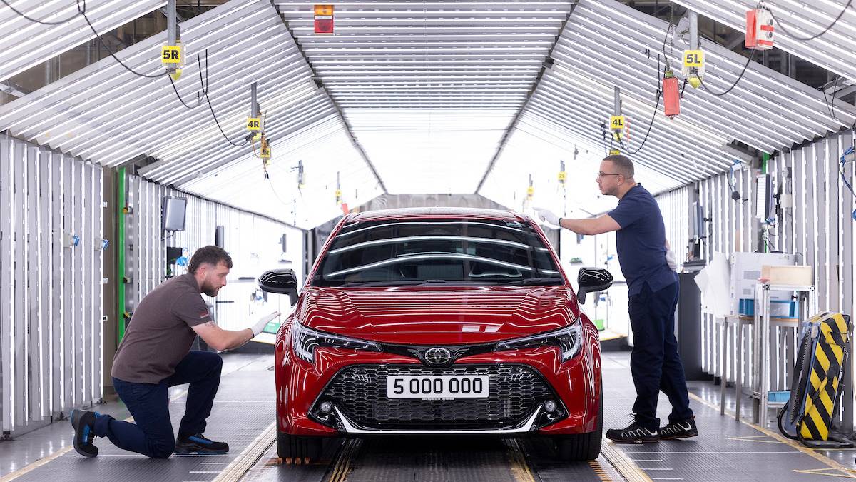 Toyota manufacturing facility