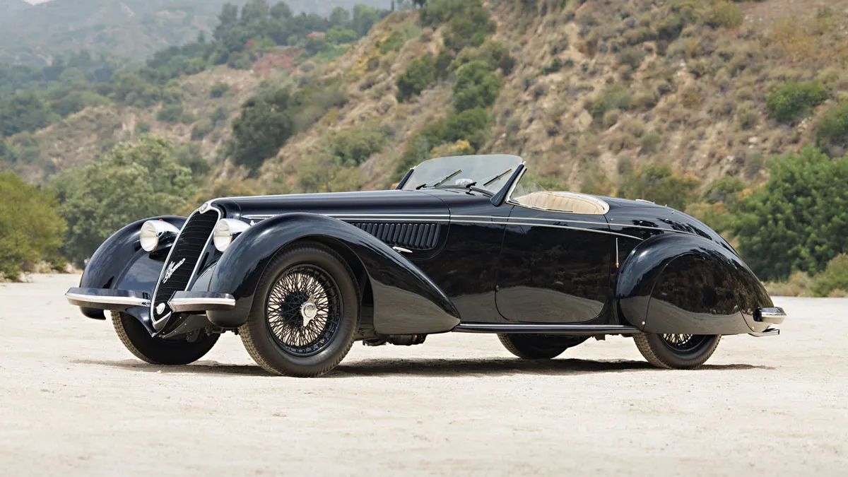 1937 Alfa Romeo 8C 2900B Lungo Spider