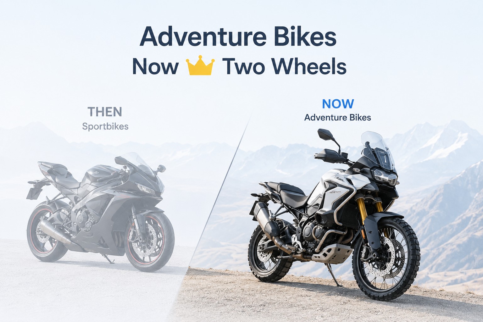 Adventure Bikes Have Dethroned Sportbikes as the King of Two Wheels