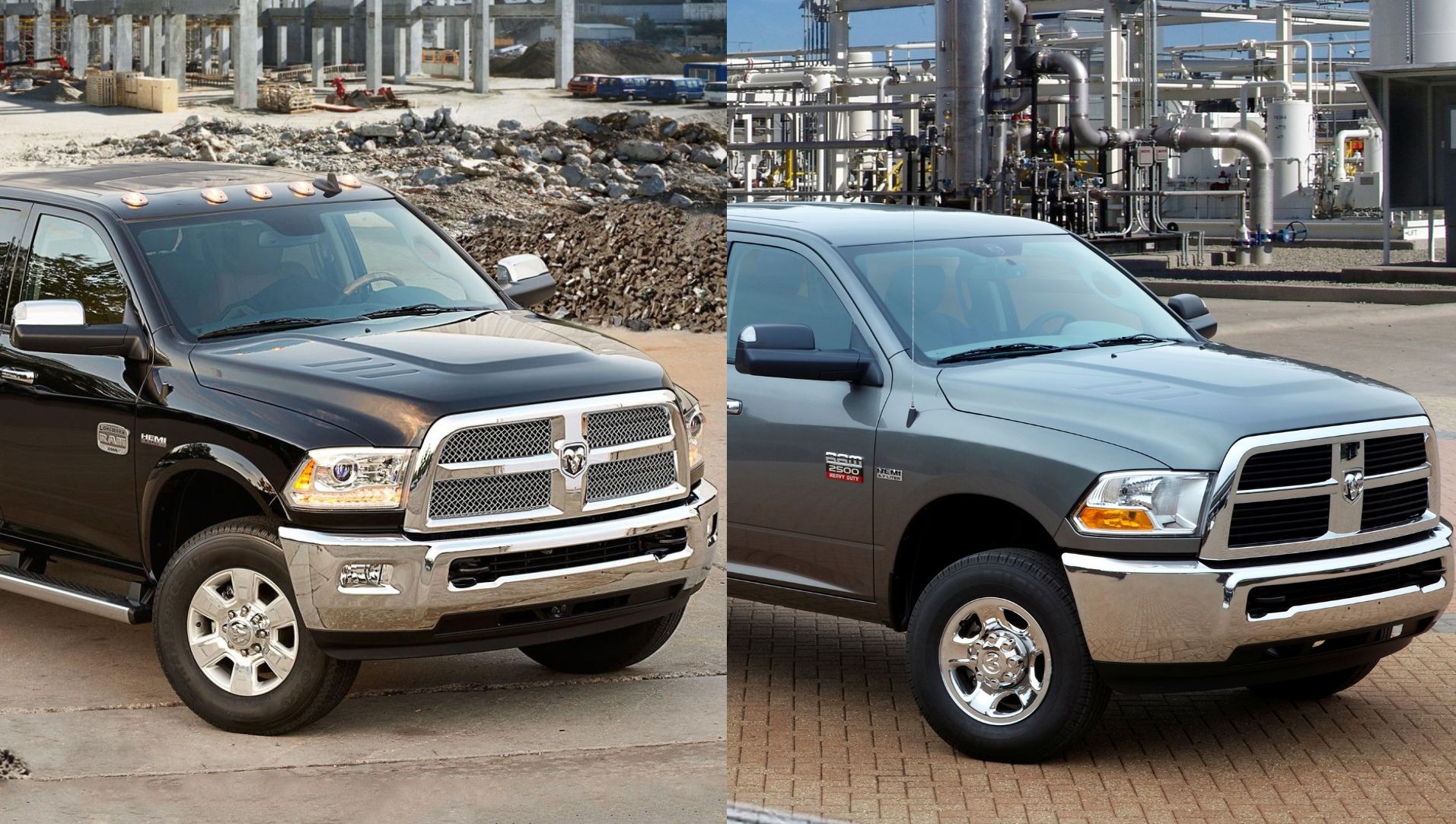 Black 4th generation Ram 2500