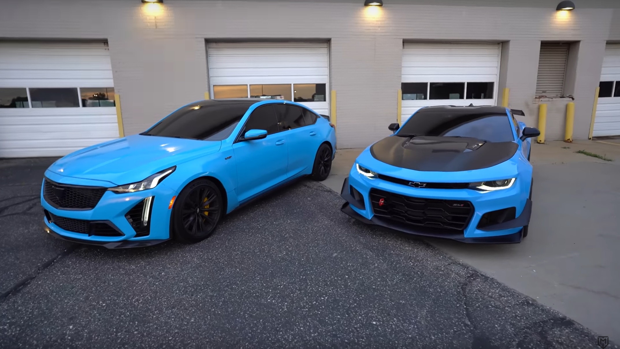 Cadillac CT5 V Blackwing and Chevrolet Camaro ZL1 Cadillac CT5 V Blackwing and Chevrolet Camaro ZL1