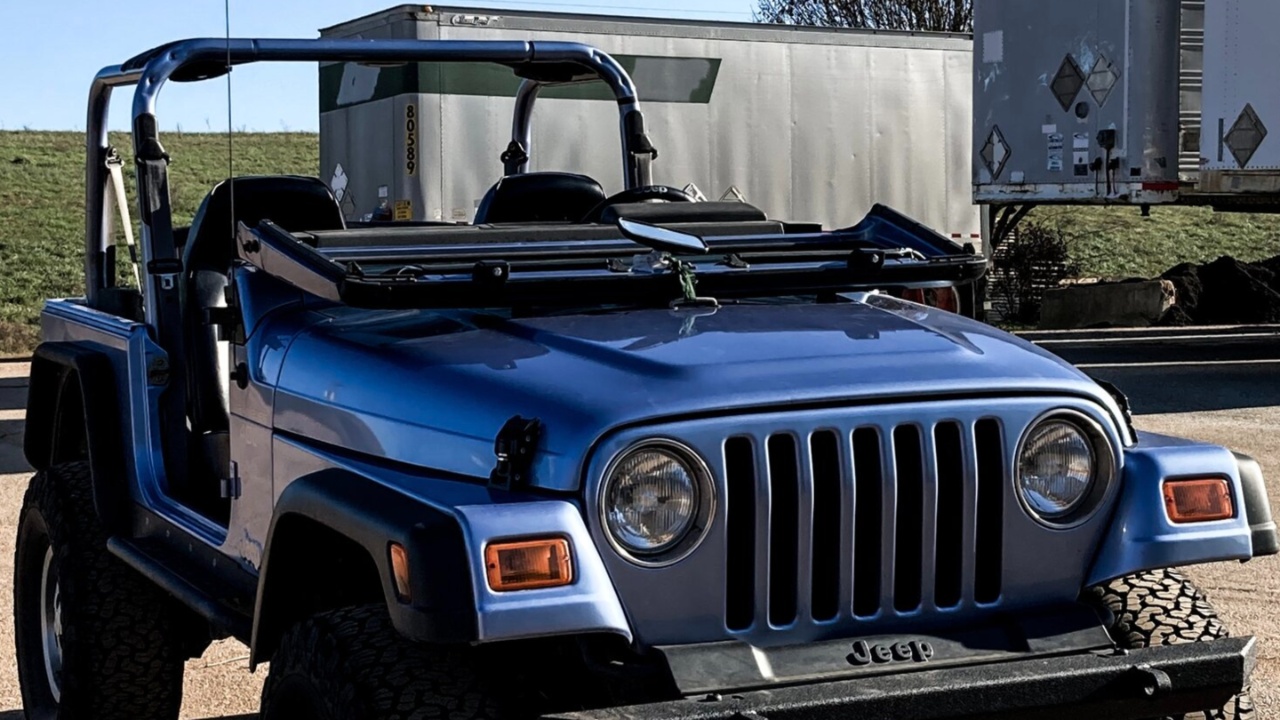 Fold Down Windshield