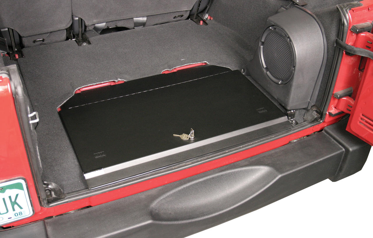 Hidden Locking Cargo Compartments