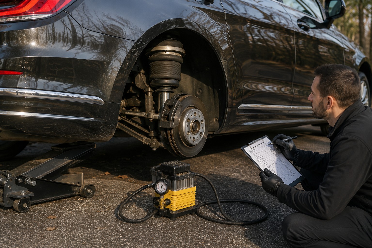 How to Catch Air Suspension Failure Before It Strands You