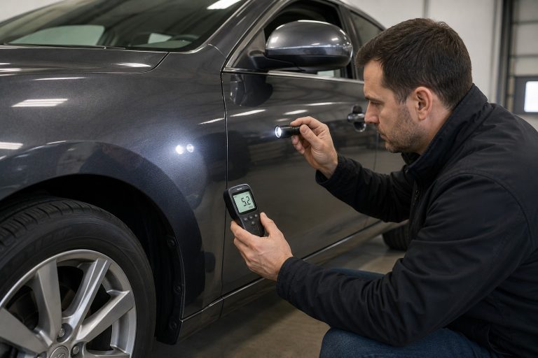 How to Tell If a Used Car Was Repainted After a Crash