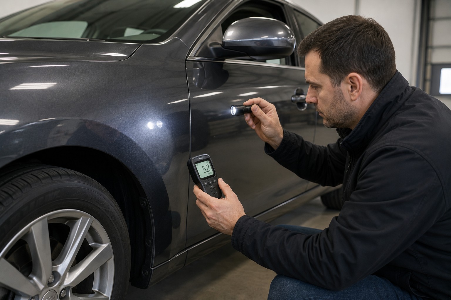 How to Tell If a Used Car Was Repainted After a Crash