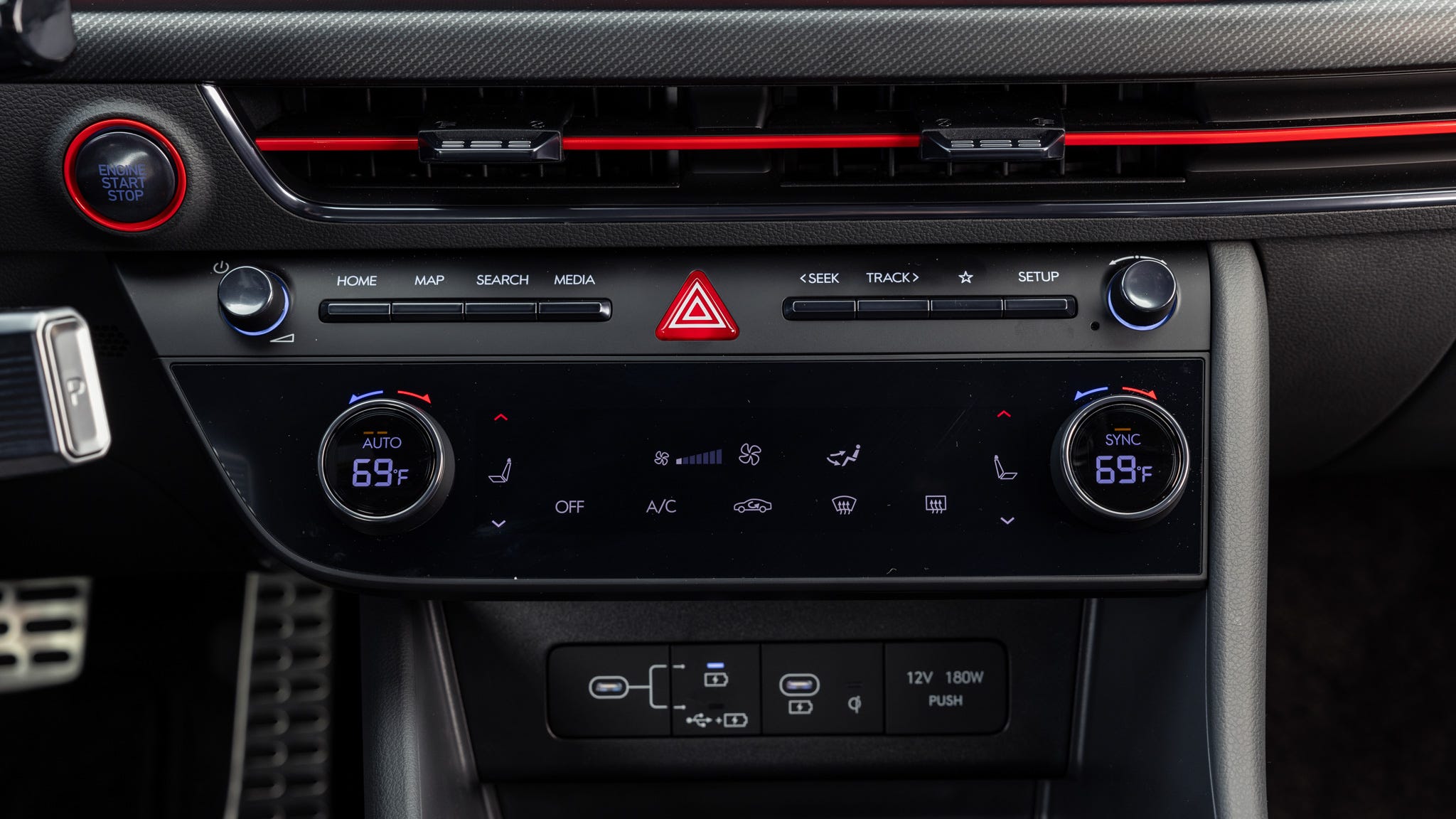 Hyundai Sonata N Line interior