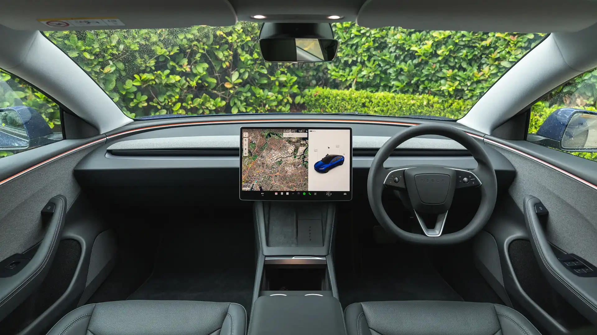 Inside the Tesla Model 3 Inside the Tesla Model 3