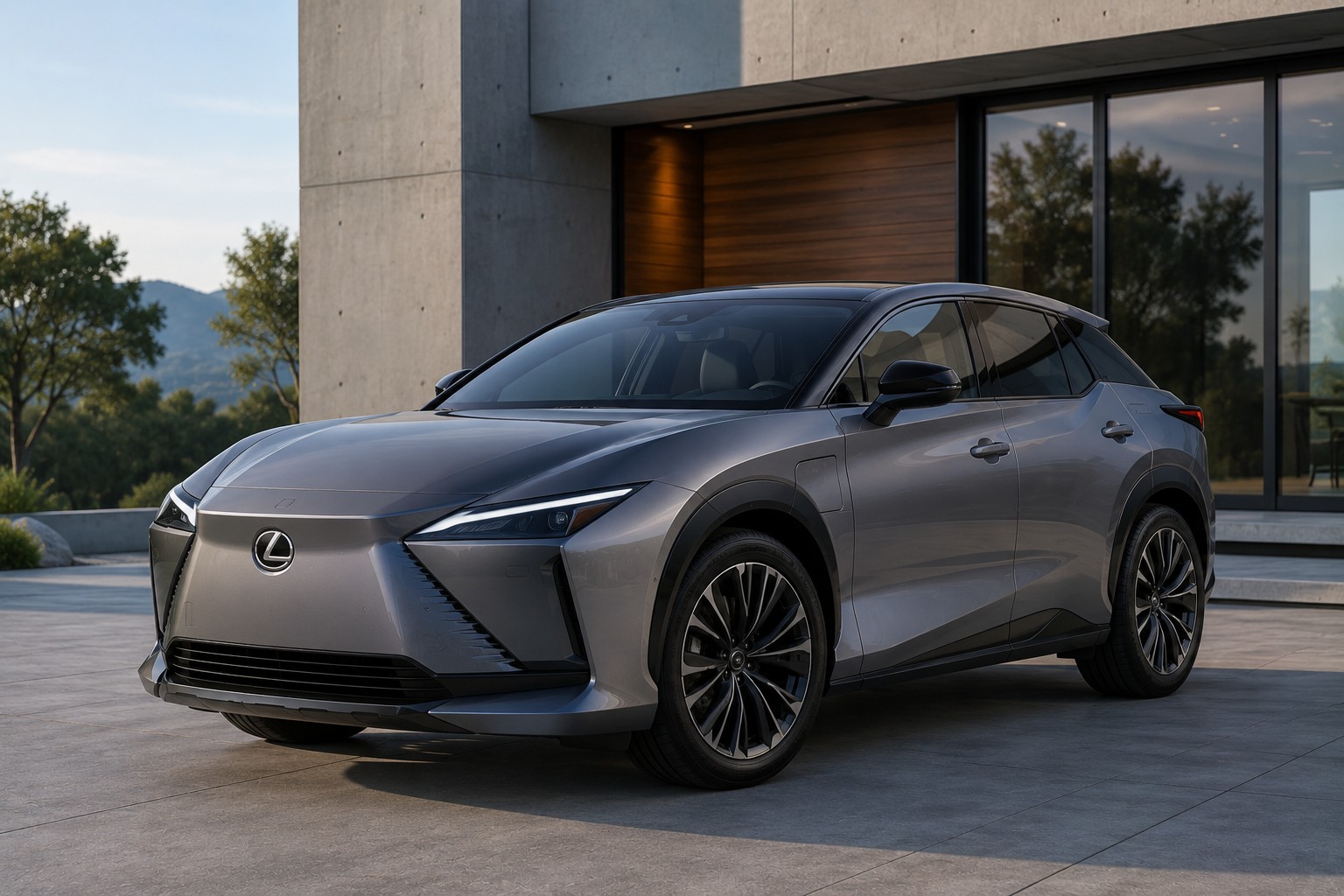 Lexus Adds TZ All Electric Crossover With 300 Mile Range to Take on Tesla and BMW