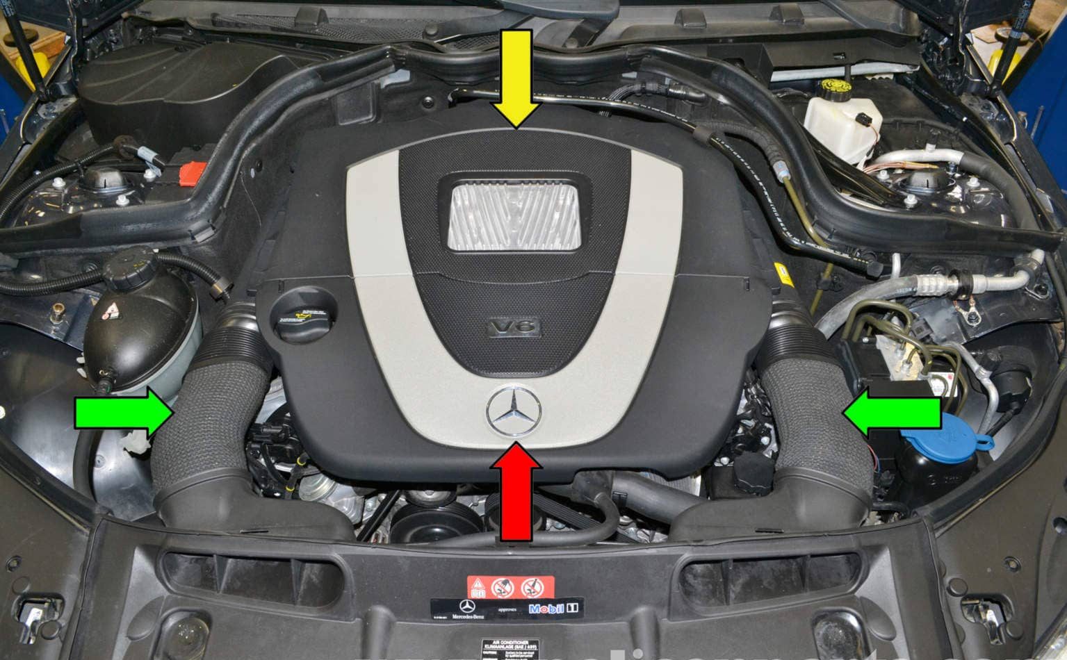 Mercedes Benz W204 Engine mount replacement
