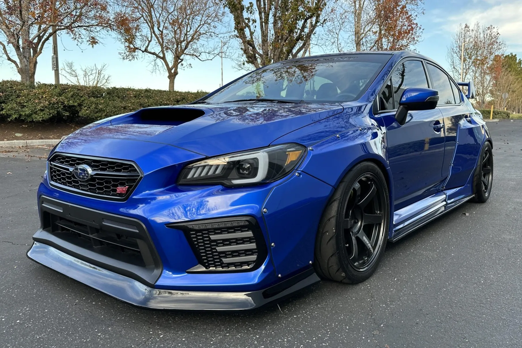 Modified Subaru WRX