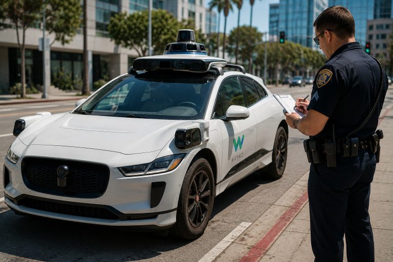 No Driver, No Excuse California Is About to Start Ticketing Robotaxis