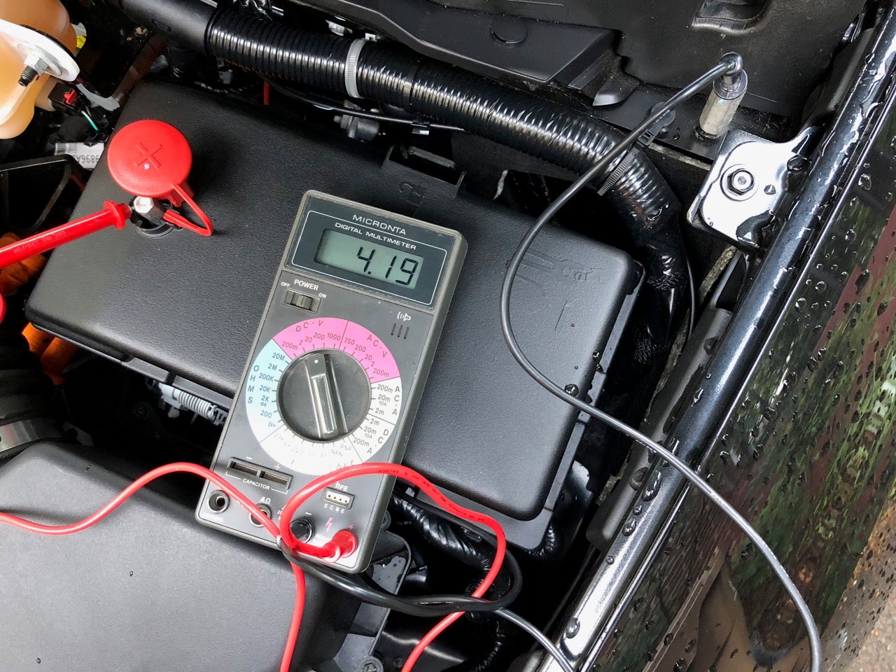 Pacifica Hybrid dead starter battery