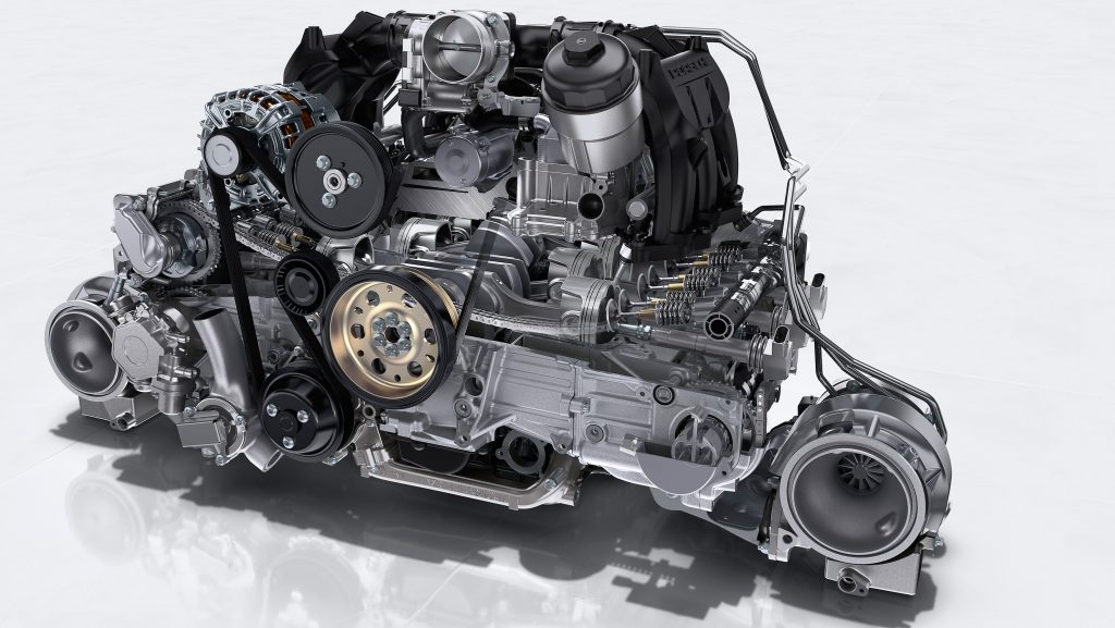 Porsche 911 GT2 RS Flat Six Twin Turbo