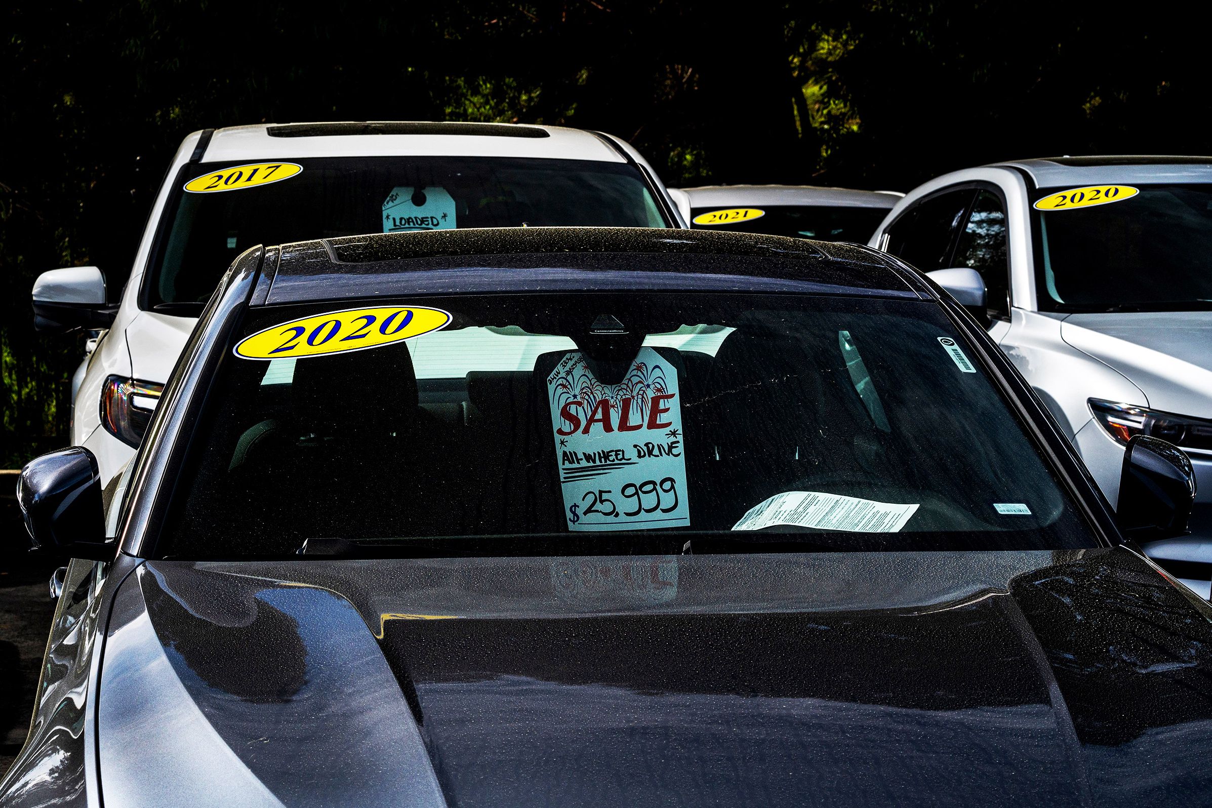 Price Sticker in lot