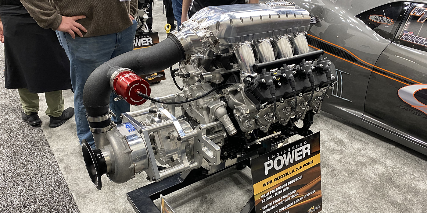 ProCharged 7.3L Ford Godzilla Engine