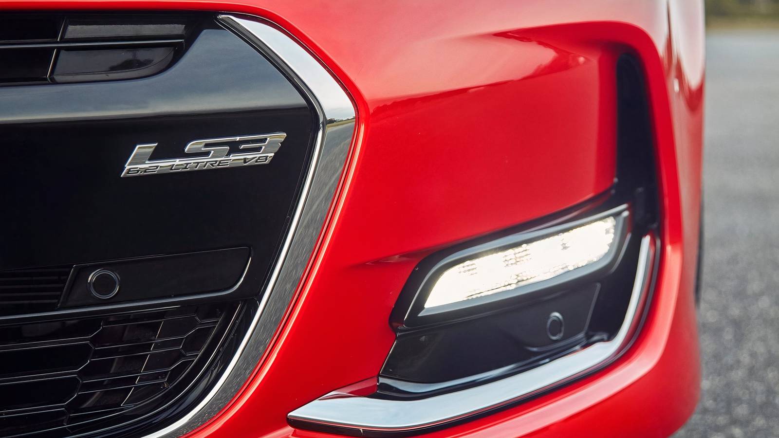 Red Holden Commodore