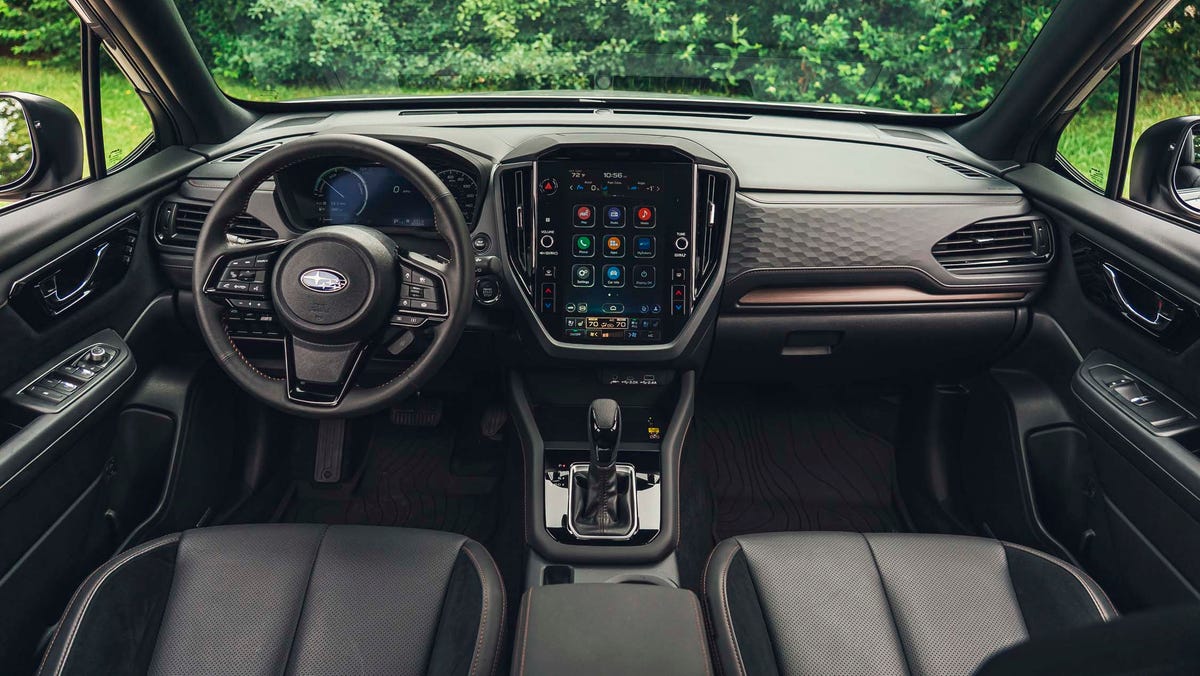 Subaru Forester Touring interior