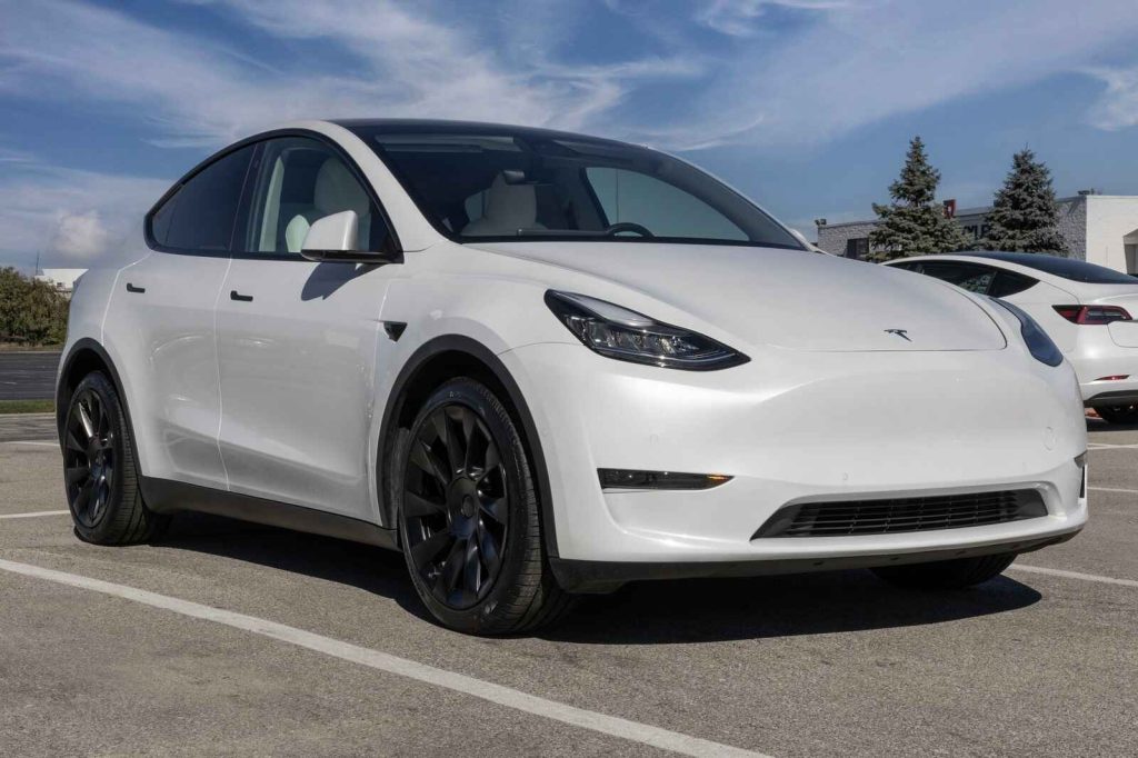 Tesla Model Y (Pearl White Multi-Coat)