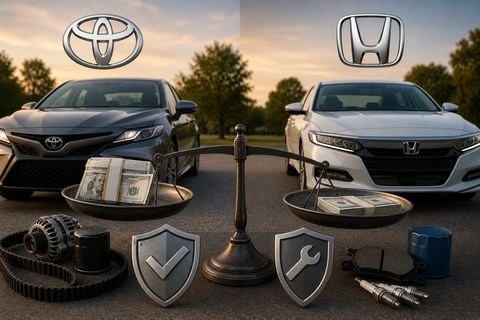 The Honest Reason Toyotas Cost More Than Hondas at the Same Mileage