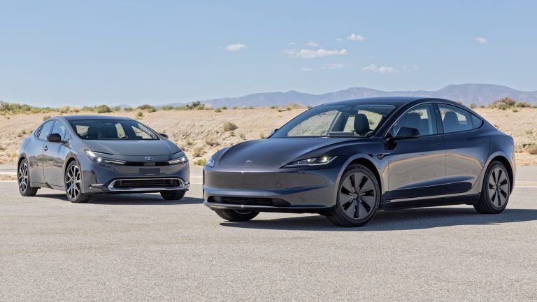Toyota Prius Prime vs. 2024 Tesla Model 3