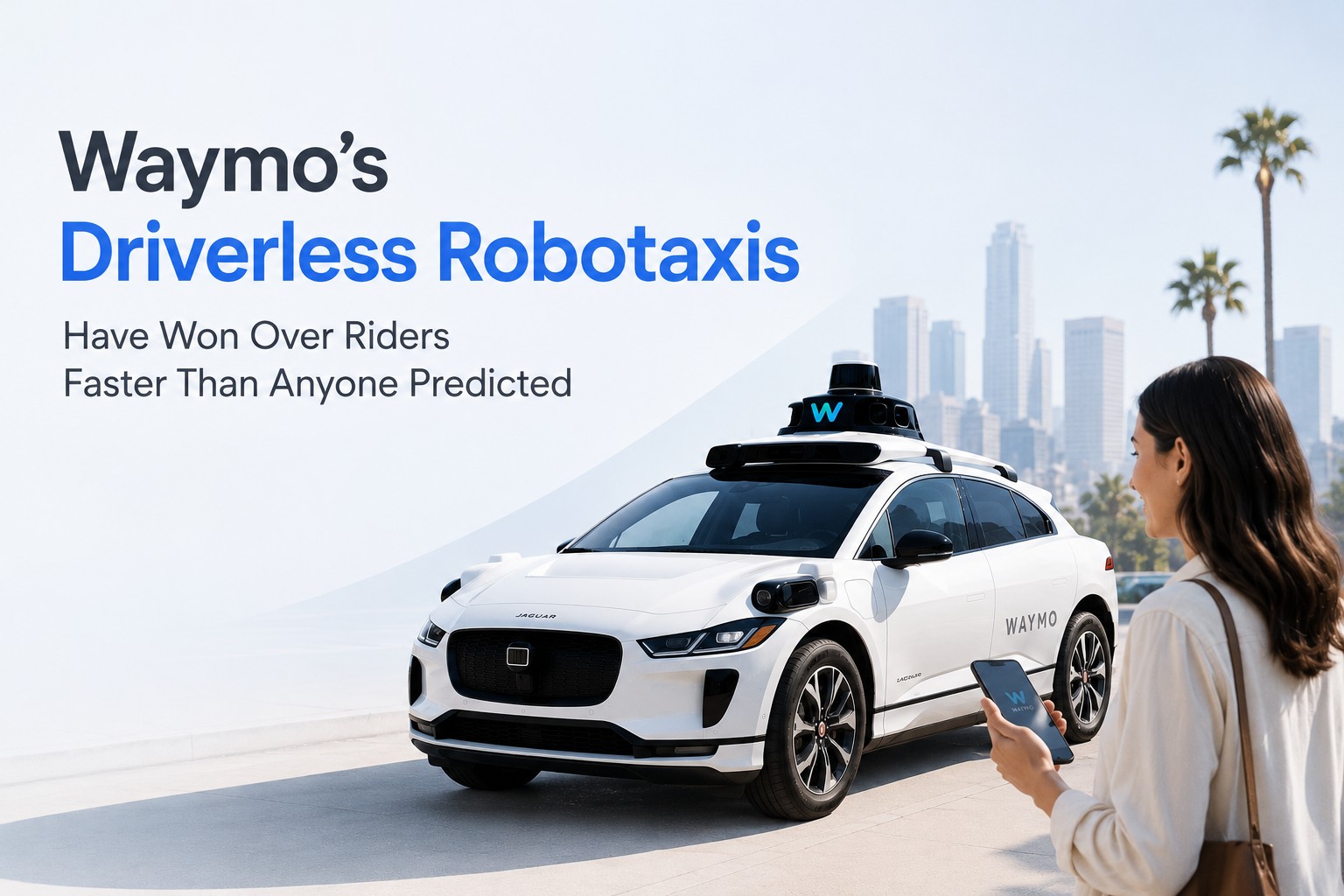 Waymo's Driverless Robotaxis Have Won Over Riders Faster Than Anyone Predicted