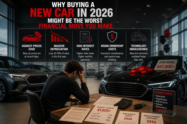 Why Buying a New Car in 2026 Might Be the Worst Financial Move You Make