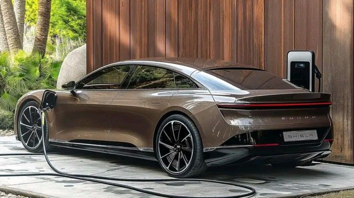 Modern Electric Car Modern Electric Car