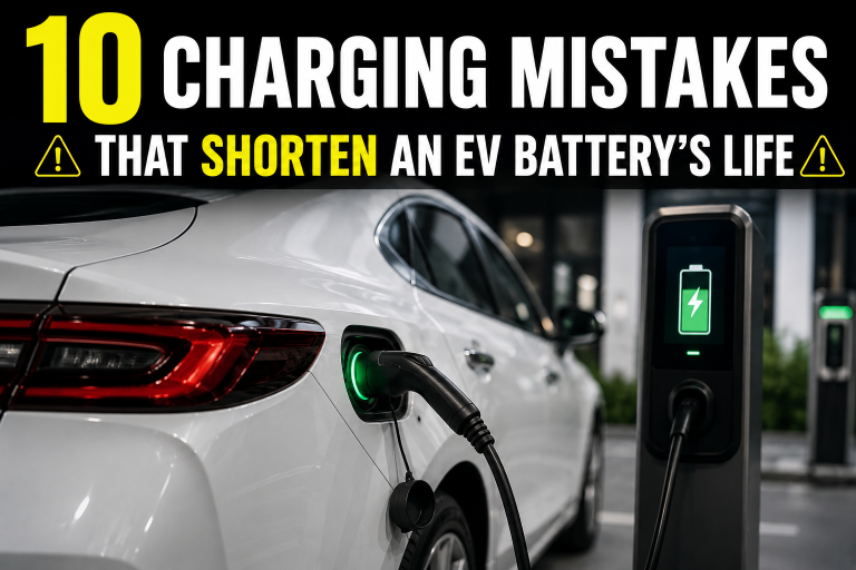 10 Charging Mistakes That Shorten An EV Battery's Life