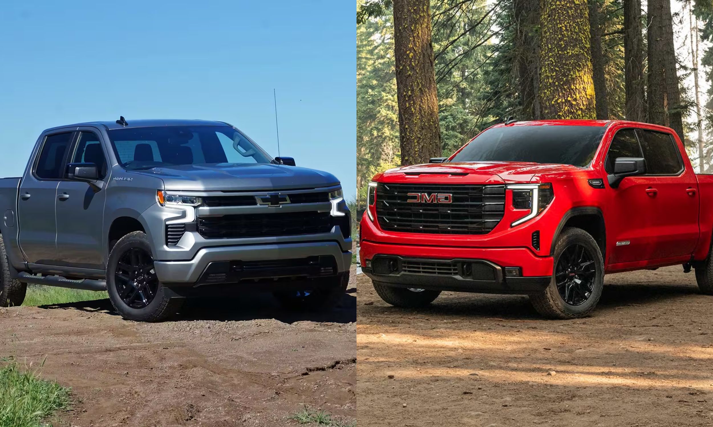 2026 Chevrolet Silverado 1500 and 2026 GMC Sierra 1500
