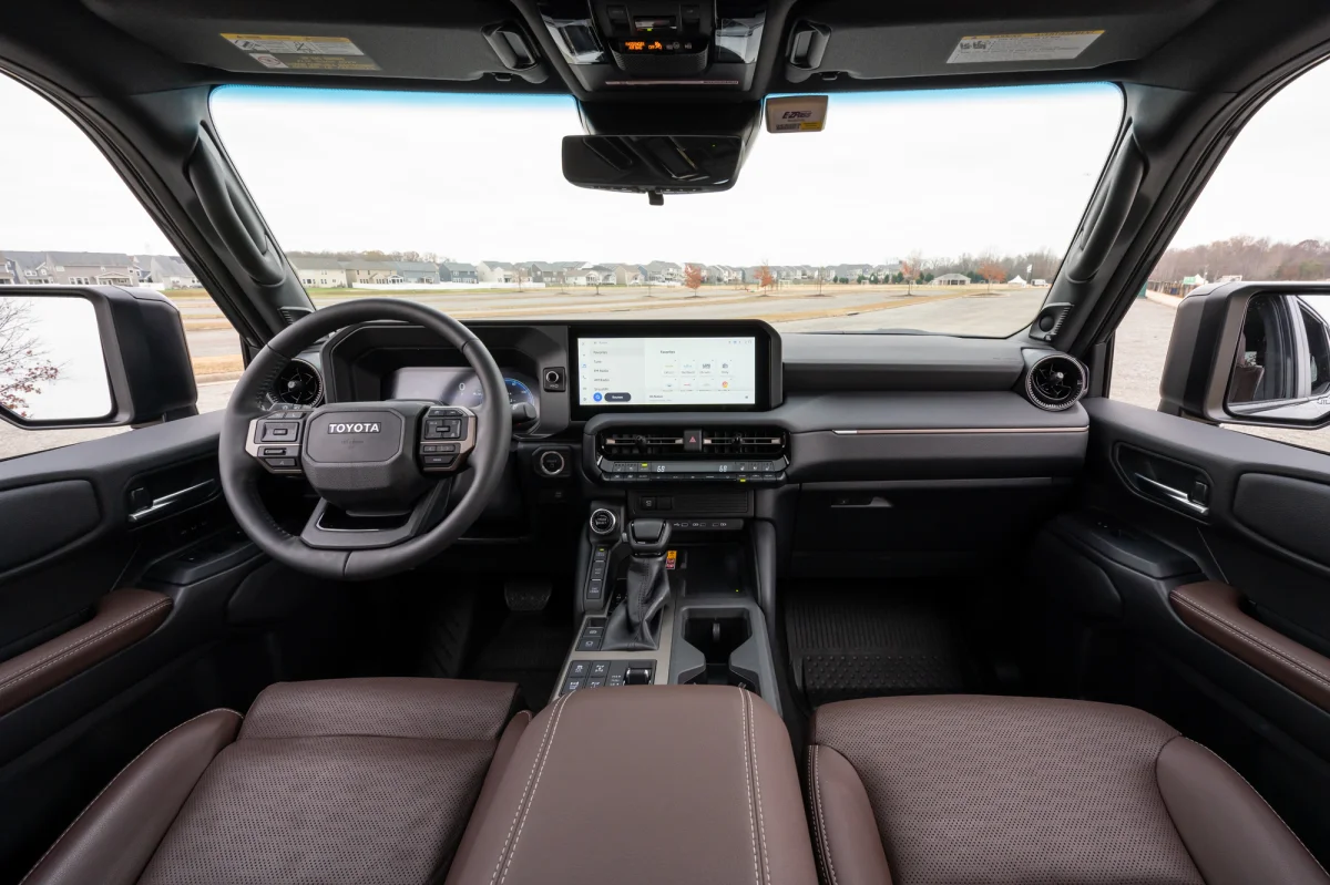 2026 Toyota Land Cruiser interior