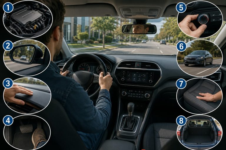 8 Things to Look For on a Test Drive Most People Miss