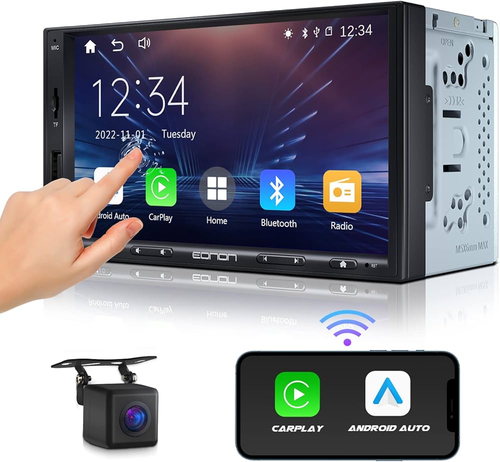 Android Head Unit with Wireless CarPlay & Android Auto (Double DIN) Android Head Unit with Wireless CarPlay & Android Auto (Double DIN)