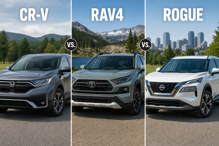 CR V vs. RAV4 vs. Rogue