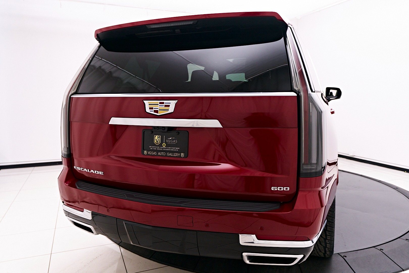 Cadillac Escalade ESV in Radiant Red Tintcoat